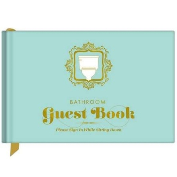 Bathroom guest book. - Picture 1 of 5